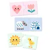 Image de Puzzle Duo Couleurs, 12 Puzzles De 2 Pièces Multicolore