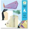 Image de Origami facile - Les animaux polaires bleu