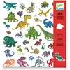 Image de 160 stickers Dinosaures vert