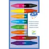 Image de Crayon De Cire Doubles Côtés Multicolore
