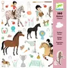 Image de Autocollants Chevaux Multicolore