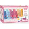 Image de 6 tubes de peinture à doigts rose
