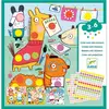 Image de Créer Avec Des Autocollants Animalitos Multicolore