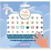 Image de 60 nails stickers - bleu