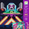 Image de Tissage Pixels Invaders Multicolore