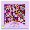 Image de 450 Perles En Bois Papillons Multicolore
