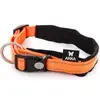 Image de Collier pour chien nylon réglable Arka Haok S Orange 15x30-35 cm 3008011