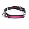 Image de Collier pour chien en cuir Martin Sellier Colorado Rose 14/40 cm 3005653