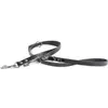 Image de Laisse pour chien en cuir multi bicolore Martin Sellier 499 Noir 18/200 cm 3007098