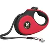Image de Laisse pour chien sangle Martin Sellier 2 Soft XL Rouge 8 m 3008415