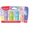 Image de Lot De Mini Surligneurs Pastel Multicolore