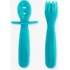 Image de Lot de 2 couverts d'apprentissage turquoise