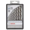 Image de BOSCH 2 607 010 535 Kit de forêt spiralé pour métal Ø: 1-10mm, Nbre/outils: 10