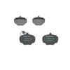 Image de BOSCH 0 986 424 267 Jeu de plaquettes de frein avec palpeur d'usure intégré, avec tôle anti-bruit