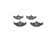 Image de BOSCH 0 986 461 148 Jeu de plaquettes de frein avec tôle anti-bruit