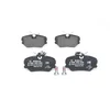 Image de BOSCH 0 986 492 090 Jeu de plaquettes de frein avec palpeur d'usure intégré, avec vis/boulons