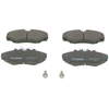 Image de BOSCH 0 986 424 531 Jeu de plaquettes de frein avec vis/boulons, avec accessoires