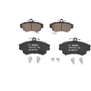 Image de BOSCH 0 986 424 541 Jeu de plaquettes de frein avec indicateur d'usure, avec vis/boulons, avec accessoires