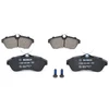 Image de BOSCH 0 986 424 635 Jeu de plaquettes de frein avec vis/boulons, avec accessoires