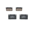 Image de BOSCH 0 986 462 001 Jeu de plaquettes de frein avec instructions de montage