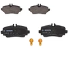 Image de BOSCH 0 986 424 470 Jeu de plaquettes de frein avec vis/boulons