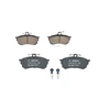 Image de BOSCH 0 986 424 370 Jeu de plaquettes de frein avec indicateur d'usure, avec vis/boulons, avec accessoires