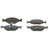 Image de BOSCH 0 986 424 514 Jeu de plaquettes de frein avec clip de piston