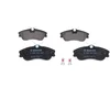 Image de BOSCH 0 986 424 583 Jeu de plaquettes de frein avec vis/boulons