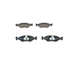 Image de BOSCH 0 986 424 462 Jeu de plaquettes de frein avec tôle anti-bruit