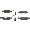Image de BOSCH 0 986 466 403 Jeu de plaquettes de frein avec palpeur d'usure intégré, avec clip de piston