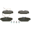 Image de BOSCH 0 986 461 765 Jeu de plaquettes de frein avec palpeur d'usure intégré, avec vis/boulons, avec accessoires