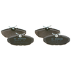 Image de BOSCH 0 986 424 702 Jeu de plaquettes de frein avec tôle anti-bruit, avec ressort