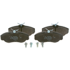 Image de BOSCH 0 986 424 565 Jeu de plaquettes de frein avec vis/boulons, avec accessoires