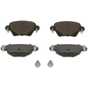 Image de BOSCH 0 986 424 671 Jeu de plaquettes de frein avec vis/boulons, avec accessoires