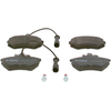 Image de BOSCH 0 986 466 693 Jeu de plaquettes de frein avec palpeur d'usure intégré, avec vis/boulons, avec accessoires