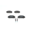 Image de BOSCH 0 986 424 799 Jeu de plaquettes de frein avec indicateur d'usure, avec vis/boulons
