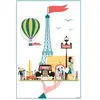 Image de Torchon Paris Plateau Winkler Blanc 48x72 cm 1726071000