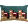 Image de Coussin brodé Vivaraise Suri Multicolore 40x65 cm 1729000000