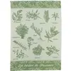 Image de Torchon Winkler Jacquard Herbes de provence Vert 50x70 cm 2028025000