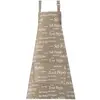 Image de Tablier de cuisine sel et poivre Winkler Marron 80x85 cm 2246086000