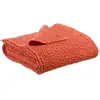 Image de Jeté de lit coton stonewashed Vivaraise Tana Rouge 180x260 cm 2276048000
