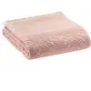 Image de Serviette de bain uni Vivaraise Zoe Rose 100x180 cm 2360530000