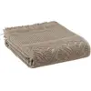 Image de Serviette de toilette uni Vivaraise Zoe Beige 50x100 cm 2360377000