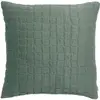 Image de Coussin coton stonewashed Vivaraise Swami Vert 45x45 cm 2909021000