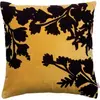 Image de Coussin brodé Vivaraise Rosalie Jaune 45x45 cm 3627040000