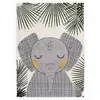 Image de Tapis Chambre Enfant Éléphant Junko Multicolore