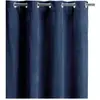 Image de Rideau uni Vivaraise Elise Bleu 140x280 cm 5025069000
