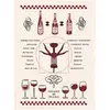 Image de Torchon Winkler Vitruve Multicolore 50x70 cm 6863090000