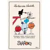 Image de Torchon - Pourquoi Faire Simple Winkler Shadoks Multicolore 48x72 cm 6964010000