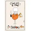 Image de Torchon - Grand Chef Winkler Shadoks Multicolore 48x72 cm 8315011000